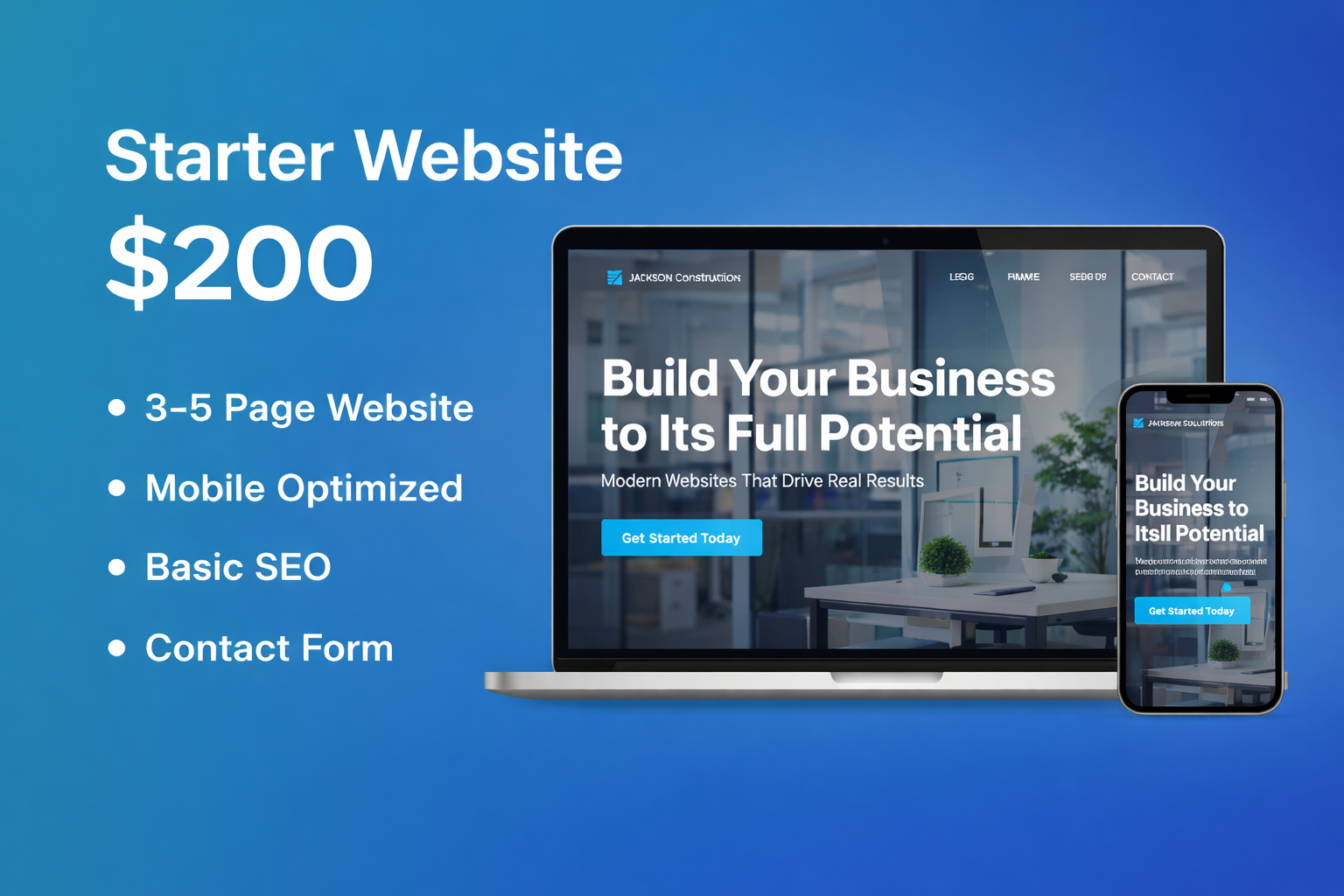 🟢 Starter Website