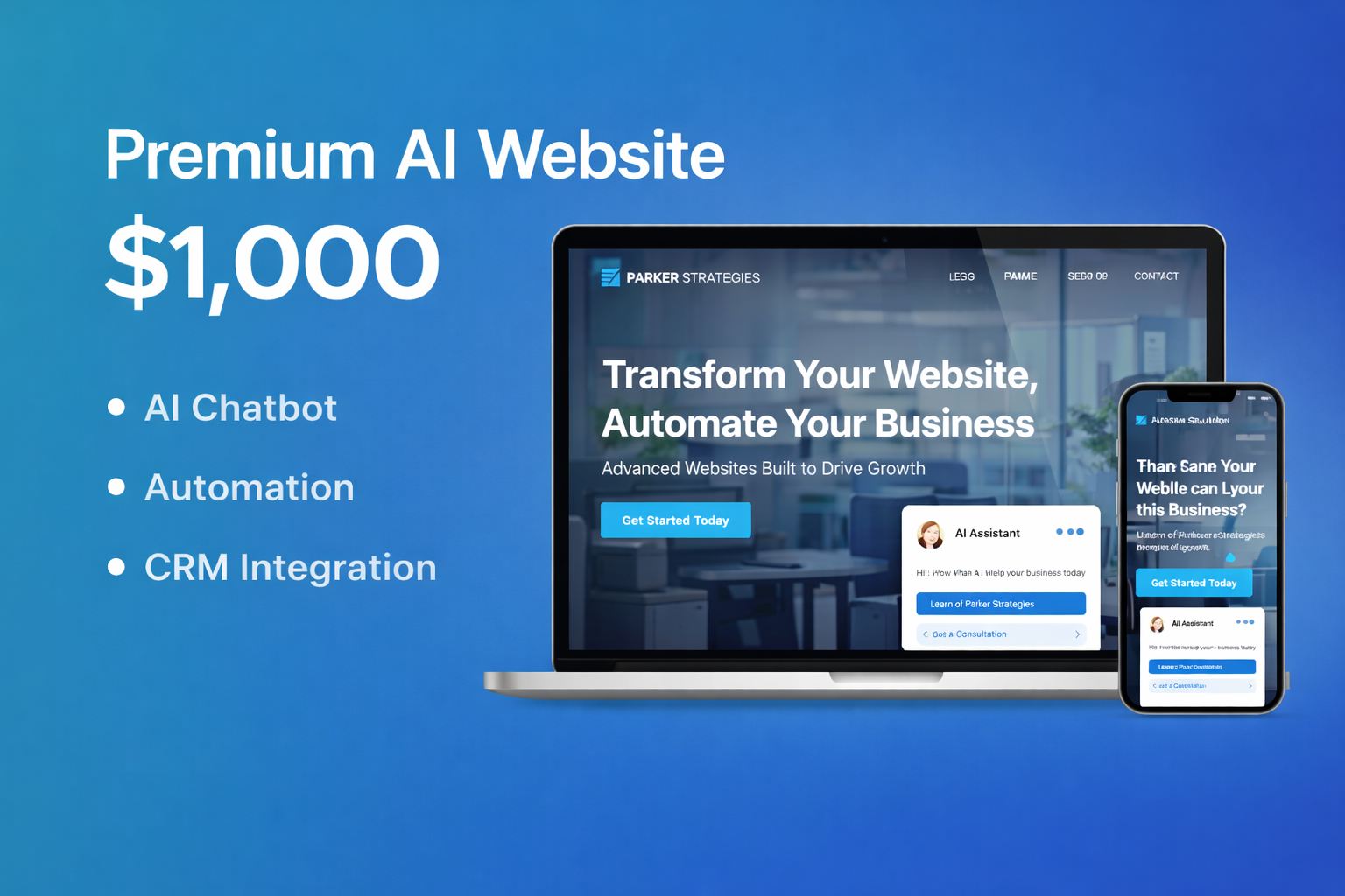 🔴 Premium AI Website