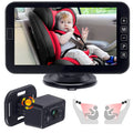 Baby Car Camera for Backseat:Car seat Camera Rear Facing Infant -AHD 1080P Car Baby CameraCar Camera for BabyVision 360° Rotating Baby Camera for car(KB71 7inch)