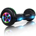 LIEAGLE Hoverboard 6.5" Self Balancing Scooter Hover Board with Many Certified Wheels LED Lights for Kids Adults Black